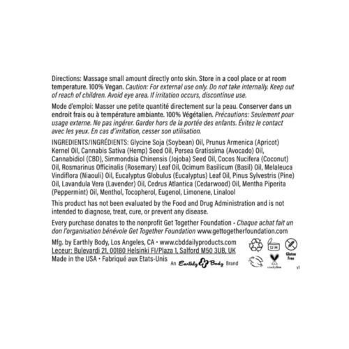 CBDDaily SoothingSerum 20ml TripleStrength Rev1 - Surprise Parties